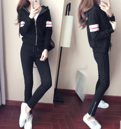 果冻棉休闲运动女套装,广场舞休闲运动女套装