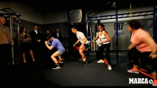 c罗健身房魔鬼训练,c罗健身房全过程