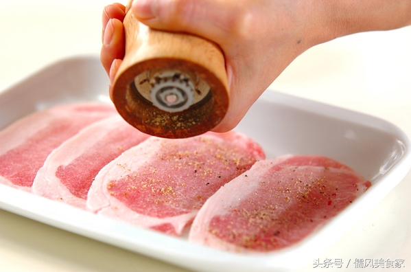 简单的日式炸猪排,日式炸猪排街边小吃