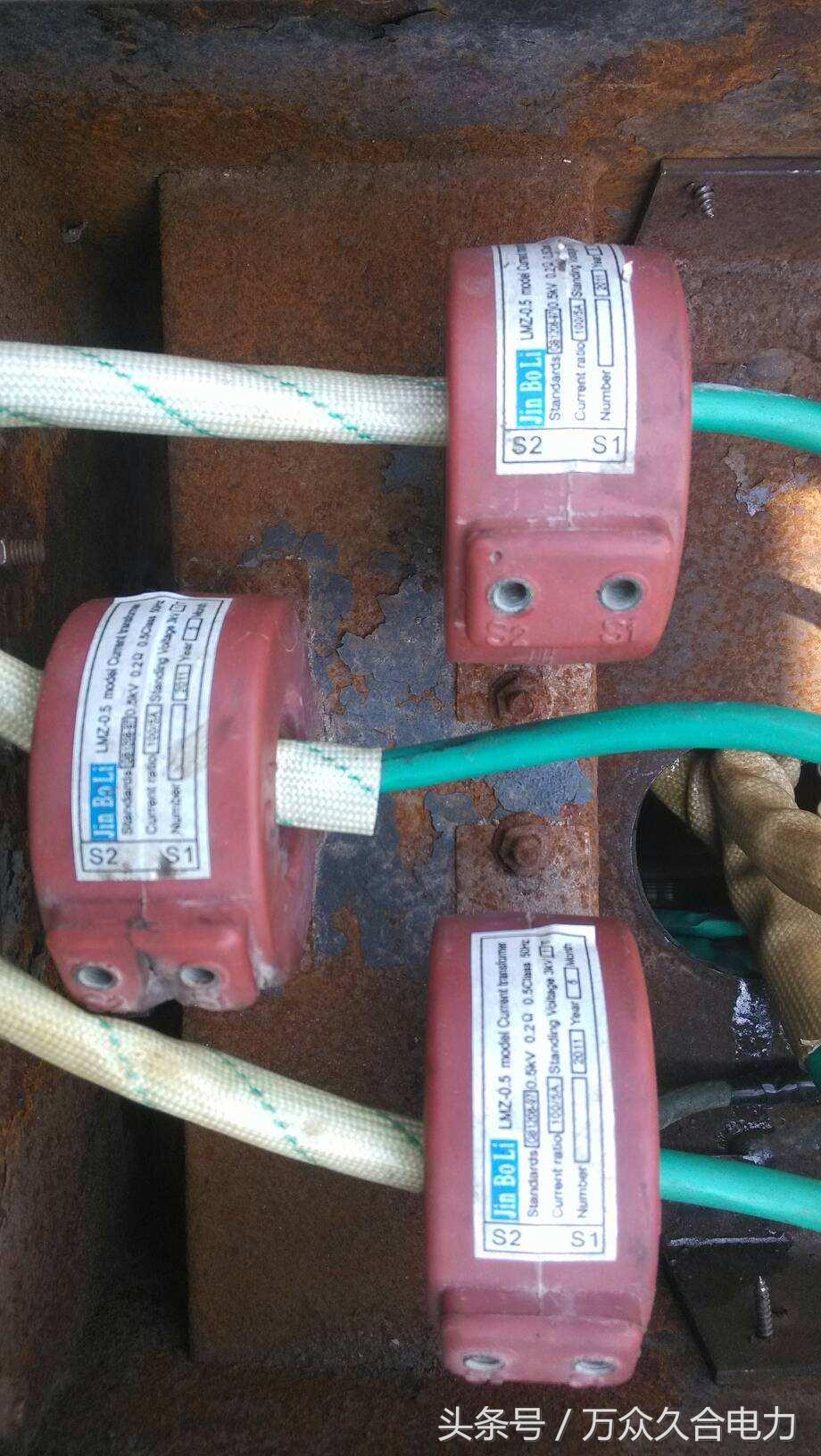 互感器电表带电流表接线原理图,电流互感器正接线反接线