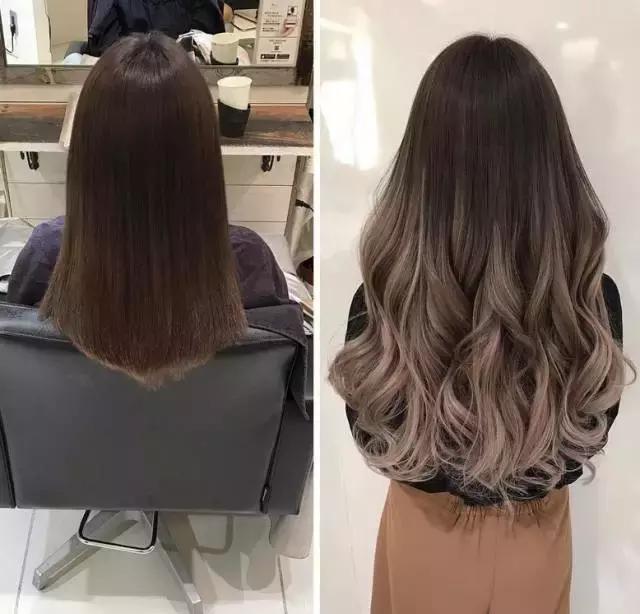 8d二代无痕接发渐变色,接发渐变色直发