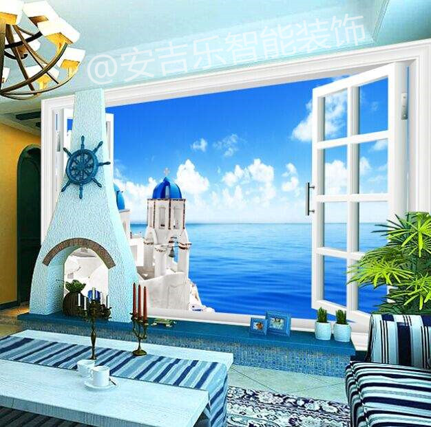 白色墙纸的装修效果,墙纸店装修效果图片