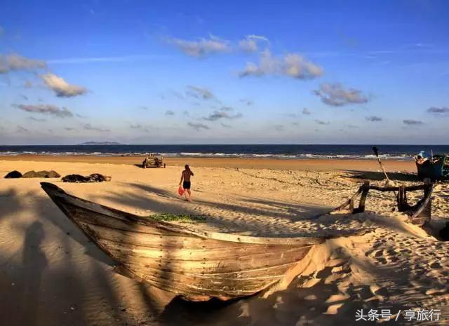 广东茂名阳光沙滩,茂名碧海金沙海滩