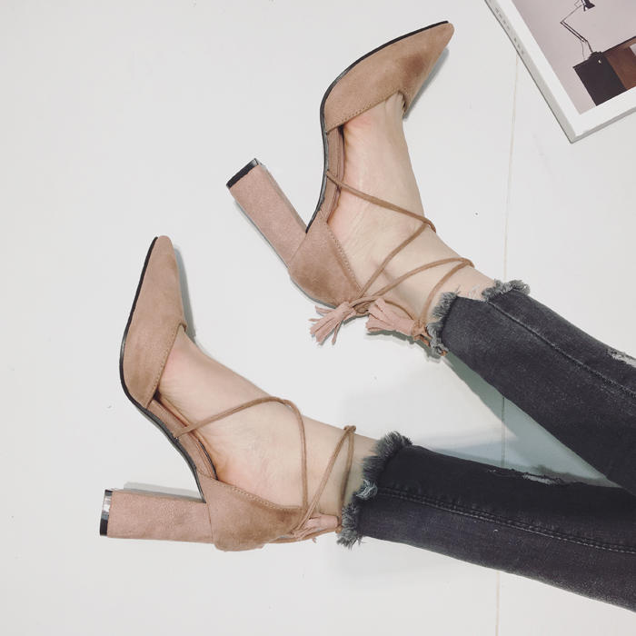 188软牛皮复古气质低跟单鞋女,女单鞋新款2022爆款气质单鞋