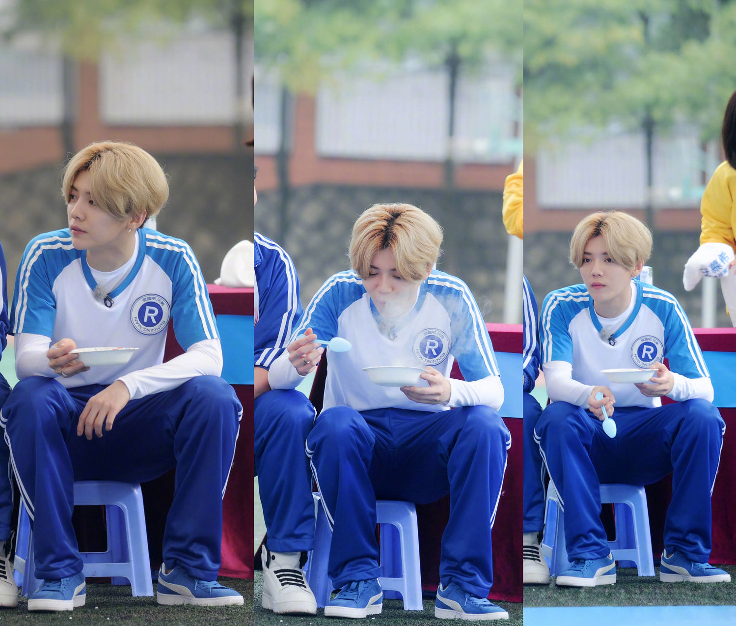 170322历史上的今天，鹿校草厦门录制跑男