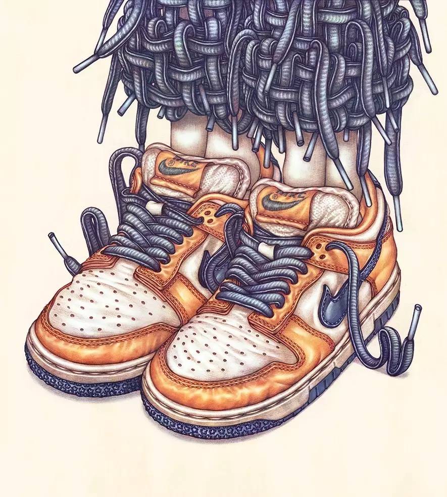 怎么样画耐克,耐克要怎么画才好看