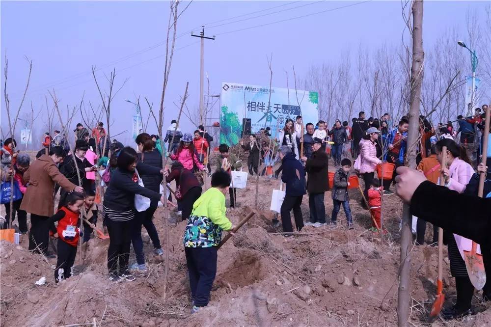 相伴春天绿色行——东胜集团携手北京铭艺植树节绿色公益行动圆满完成