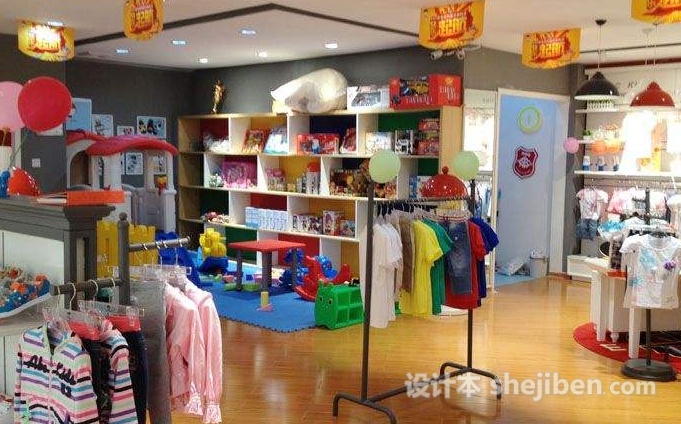 童装展厅展示布置,童装展厅橱窗店铺门面设计方案