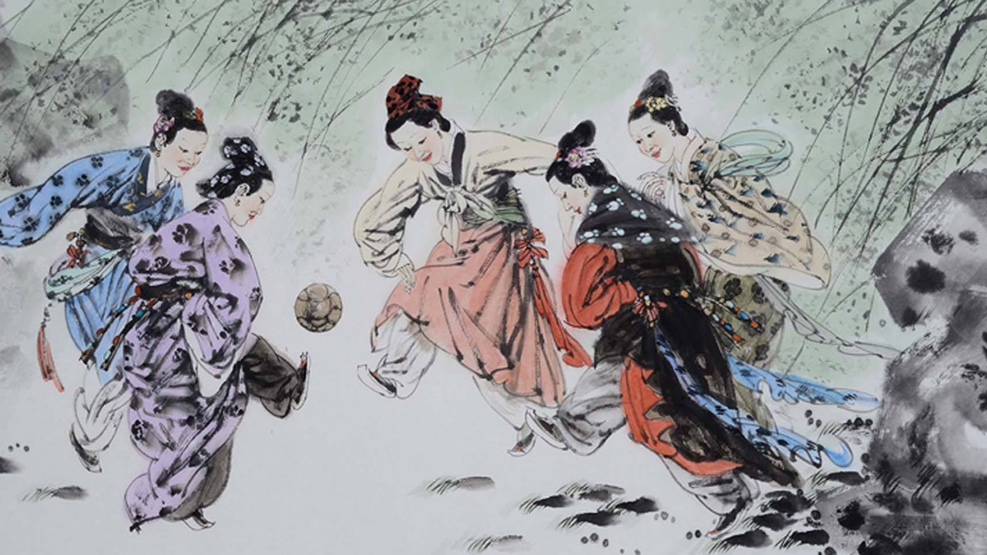 给孩子们一个机器人蹴鞠的“战场”，也让他们热血沸腾！