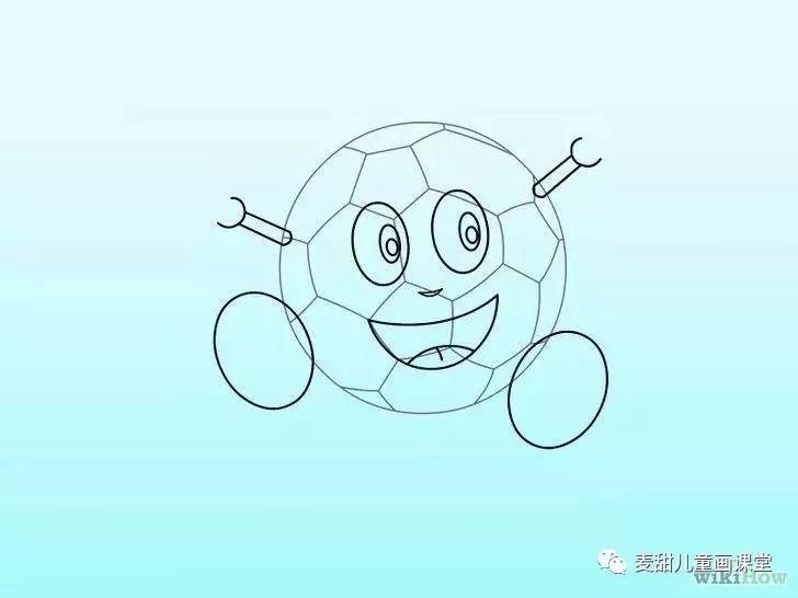 足球的画法和技巧,足球各种画法