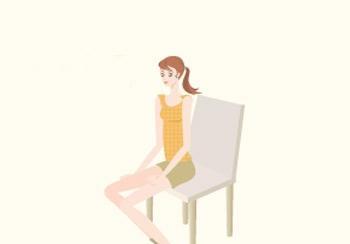 办公室坐在凳子上的减肥动作,办公室减肥操椅子