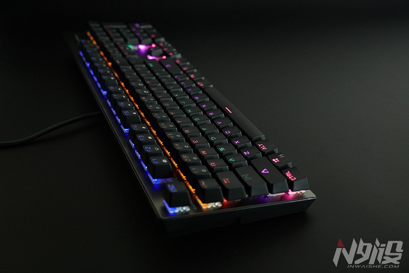 宜博键盘k753怎么调灯光,宜博k753拯救者机械键盘