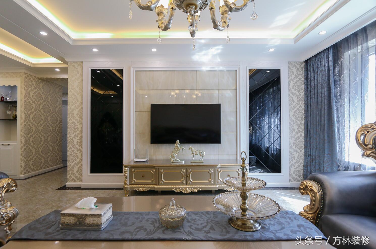 沈阳方林装修样板间效果图,沈阳方林装修改造