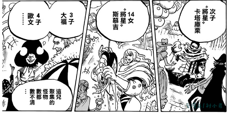 海贼王大妈的情报,海贼王山治大妈篇