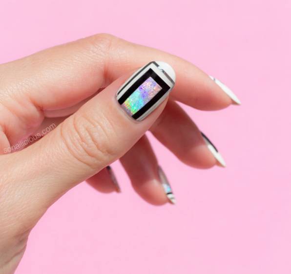 好看又好做的美甲diy教学,美甲小技巧学会在家就能做哦