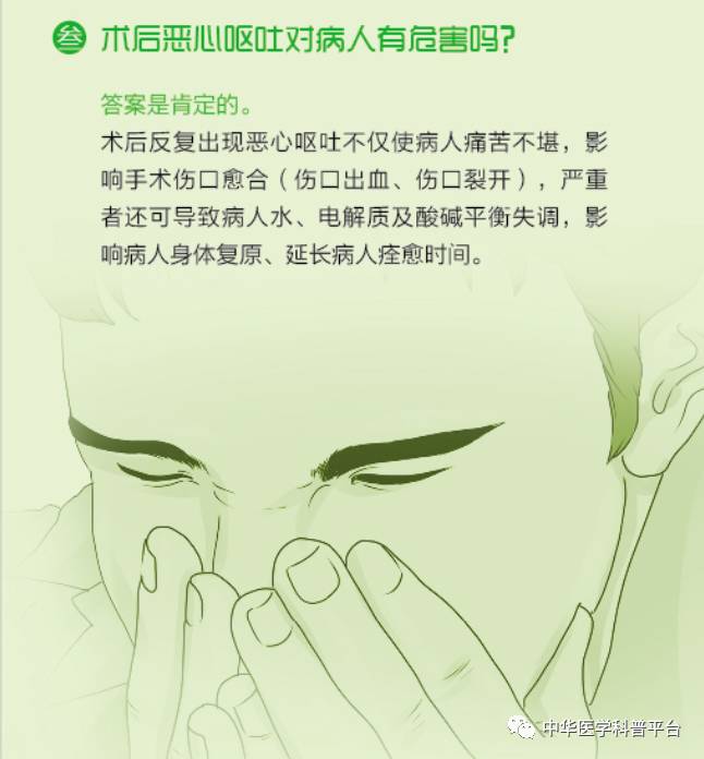 术后恶心呕吐的讲解,术后恶心呕吐专家共识