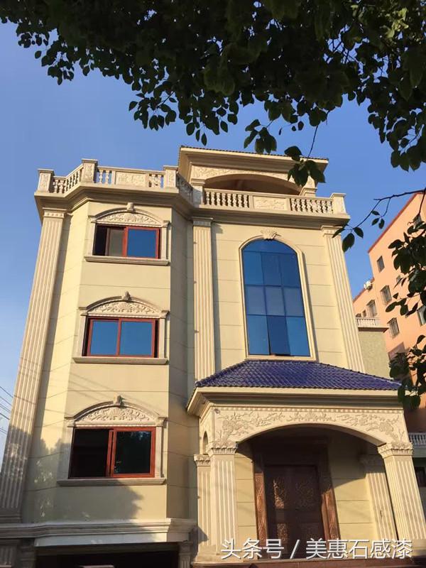 石感漆十大品牌排名,最新外墙石感漆效果图