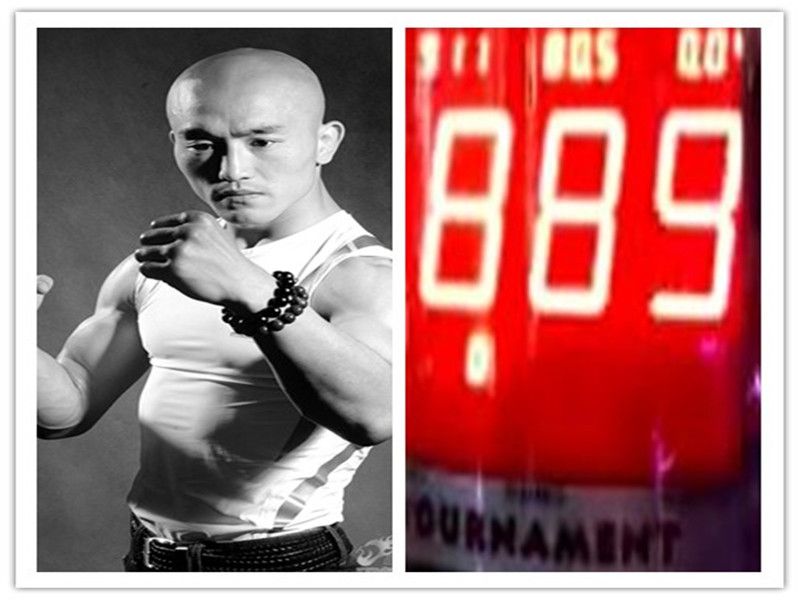 播求认怂啦，一龙最牛挑战，重拳889磅谁不服，11秒KO霸气