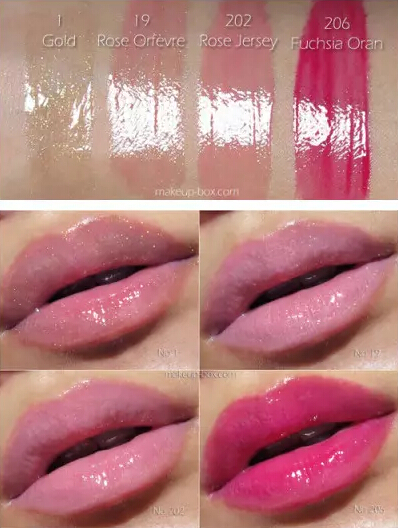 YSL口红史上最全的试色