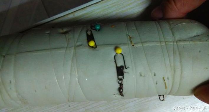 自己绑串钩钓鱼用的串钩教学,串钩钓鱼防缠绕的方法