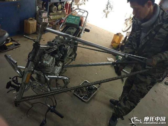 摩托车车架矫正方法,摩托车车架变形怎么校正
