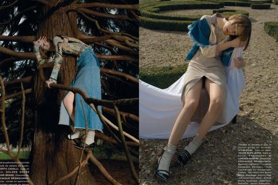 衣服开个叉，时髦开了挂