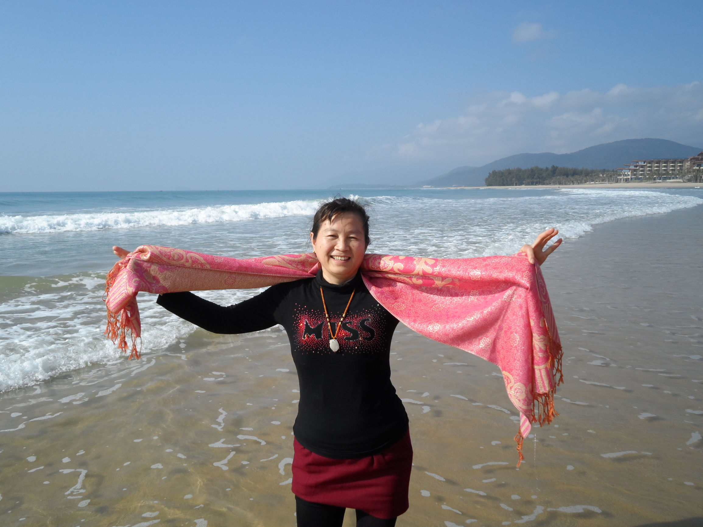 石梅湾月亮湾,石梅湾风光