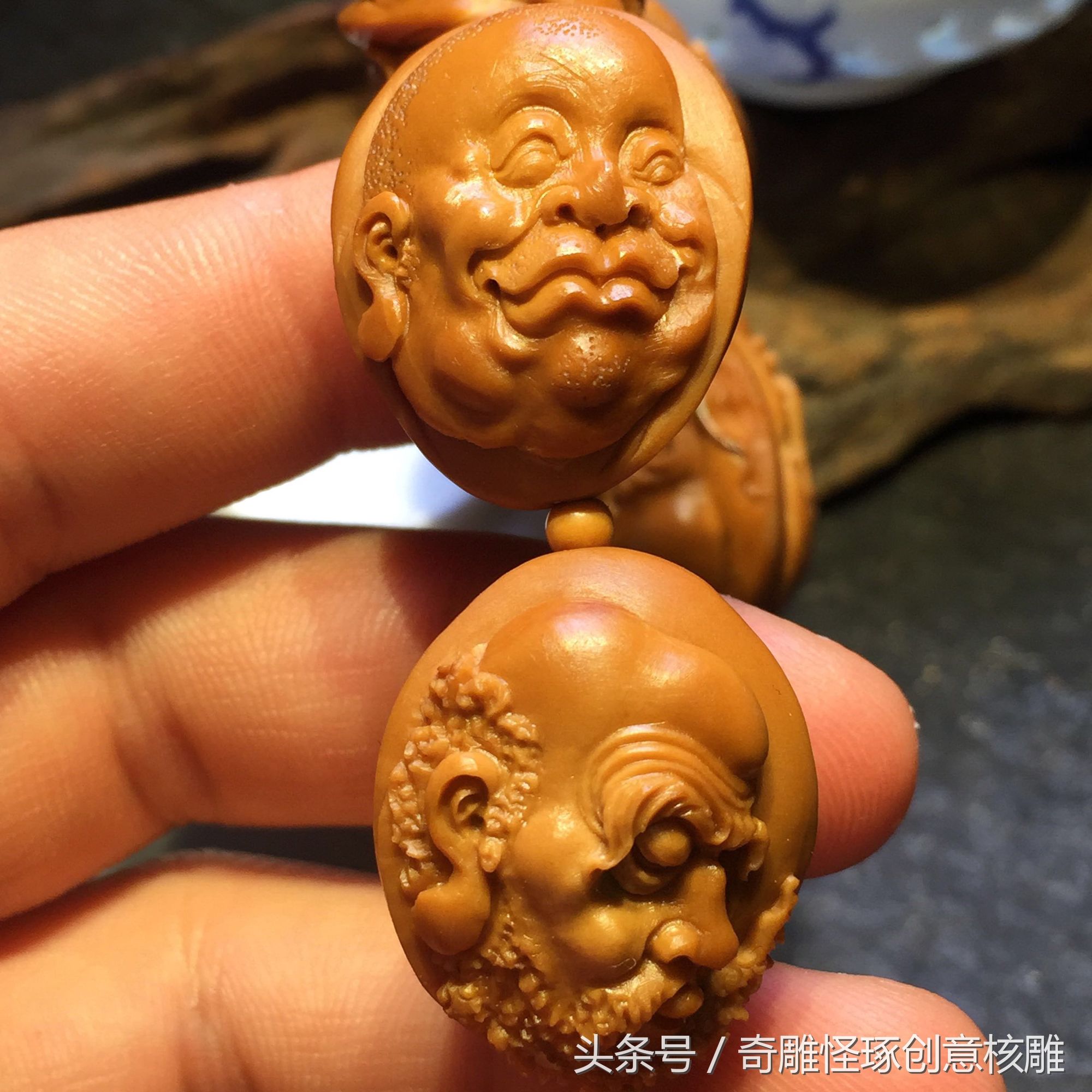 精工雕刻橄榄核雕是不是纯手工的,苏工橄榄核雕骷髅