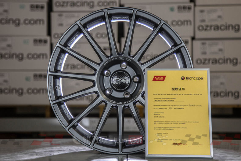 勒芒经典——OZSuperturismoLM轮毂细节展示