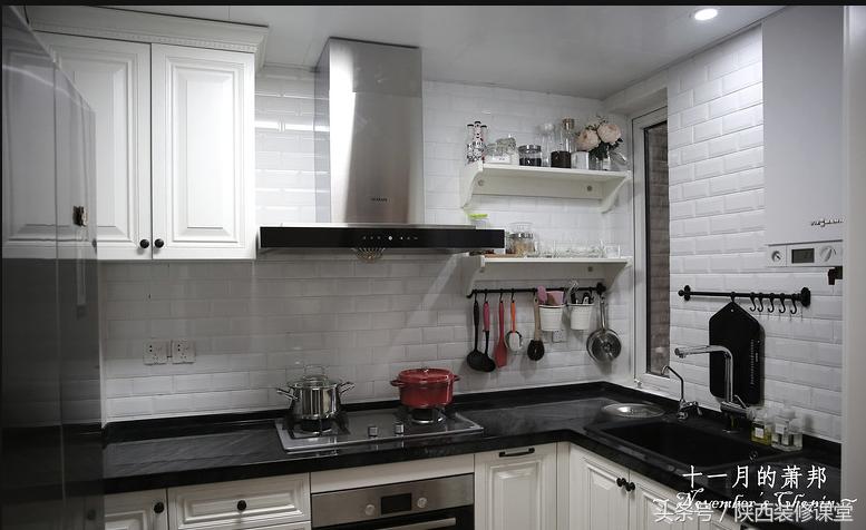 129平复式,三室两厅美式法式混搭