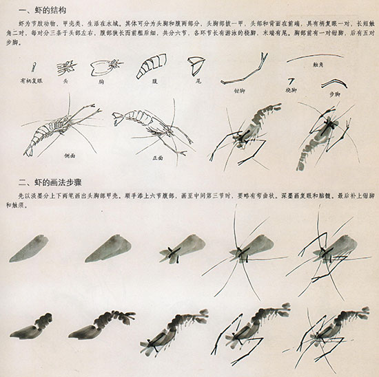 工笔花鸟国画背景的画法,中国国画几种虫儿的画法
