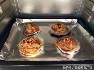 烤扇贝粉丝蒜蓉做法视频,蒜蓉粉丝烤扇贝菜谱简单又漂亮