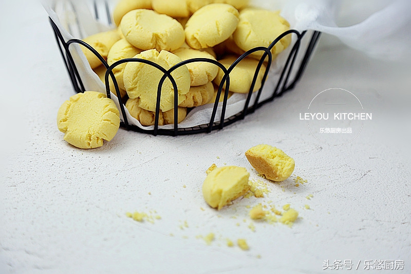 不需要打发的简单的饼干做法,不用锅就可以做的饼干