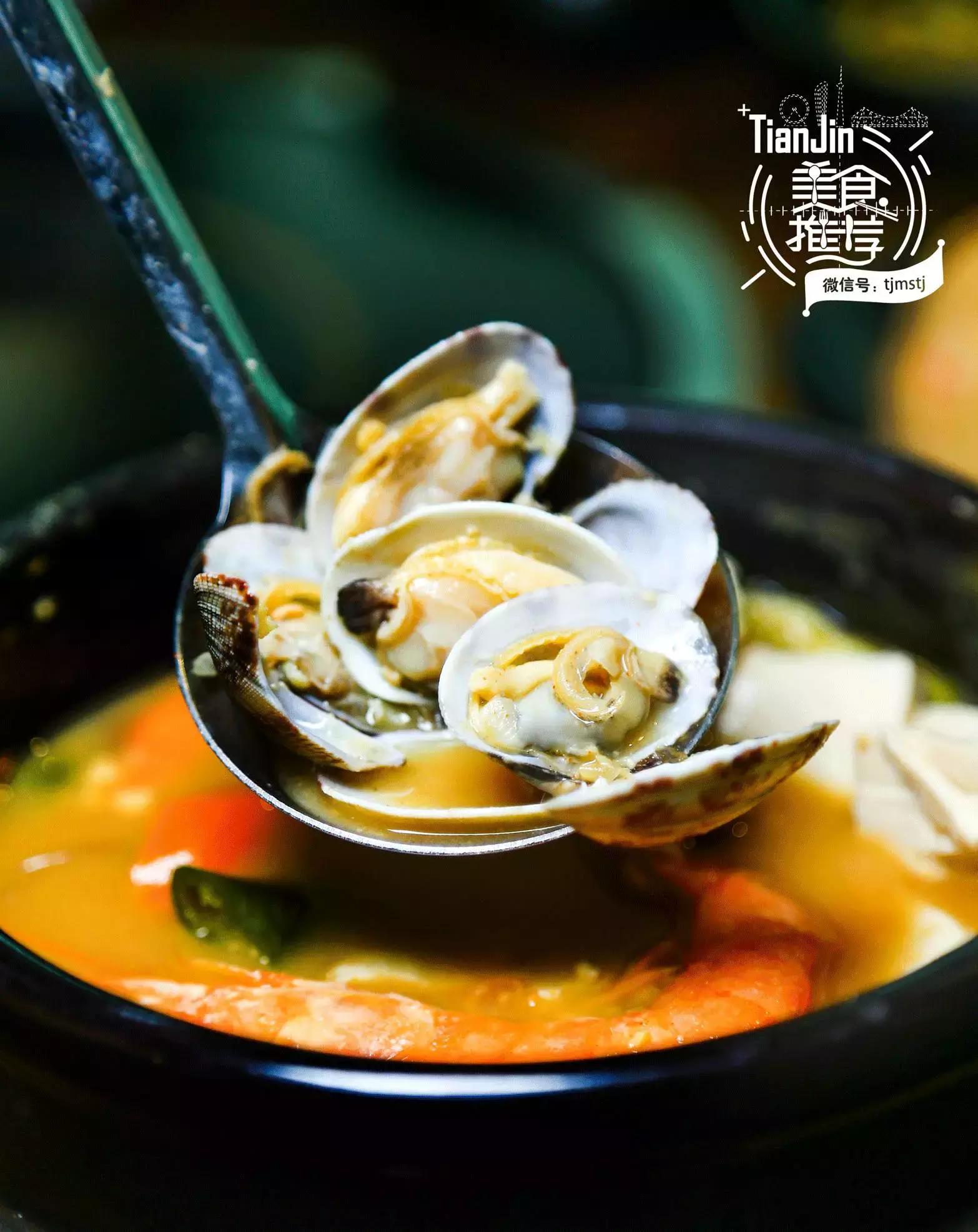 明洞芝士排骨锅,首尔明洞必去的馆子