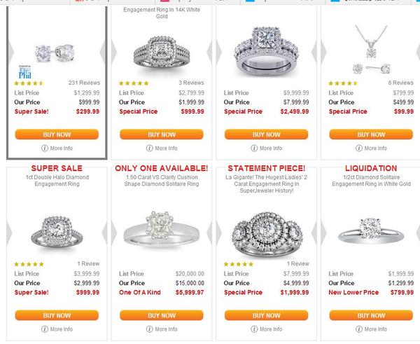 全国唯一的美国Superjeweler珠宝直邮攻略！不看就亏