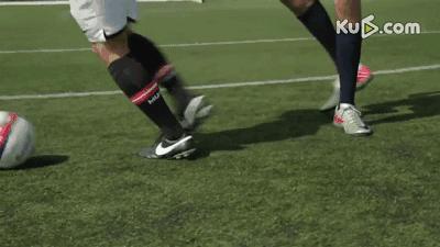 足球实战过人技巧,足球边路扣球过人集锦