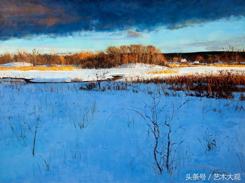 冉茂芹风景小油画写生视频,崔根男风景油画写生视频