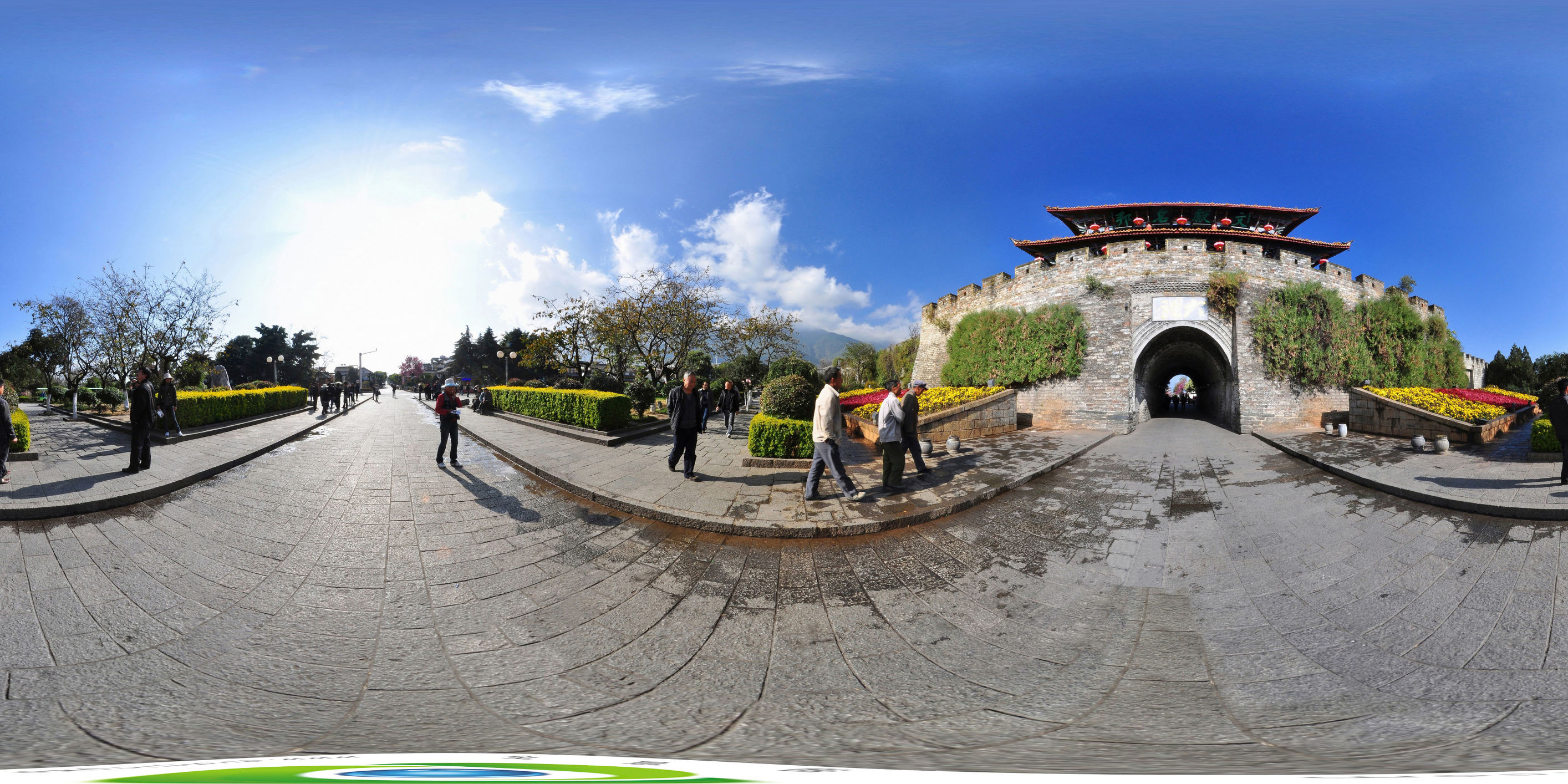 全景图片可以p出来吗,全景画面图片