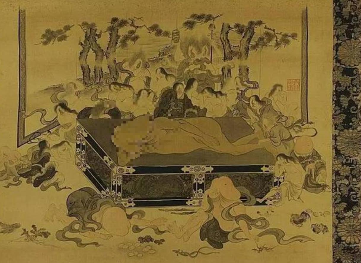 日本神话“*具阳**神”，他的嘴巴和肛门能喷出一种鲜艳的光线