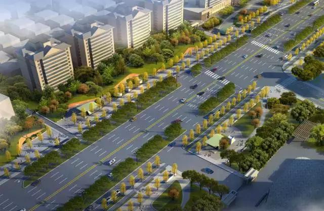 光华路改造规划效果图,光华大道建设