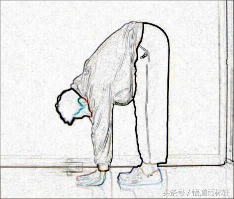 养生武术练习,少林武术基本功压腿