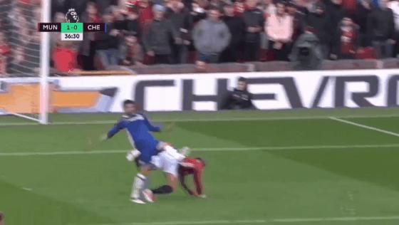 切尔西力擒曼联集锦,曼联切尔西点球大战第二轮