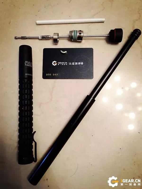 弘安保罗17寸钛合金机械棍,弘安保罗甩棍钛合金