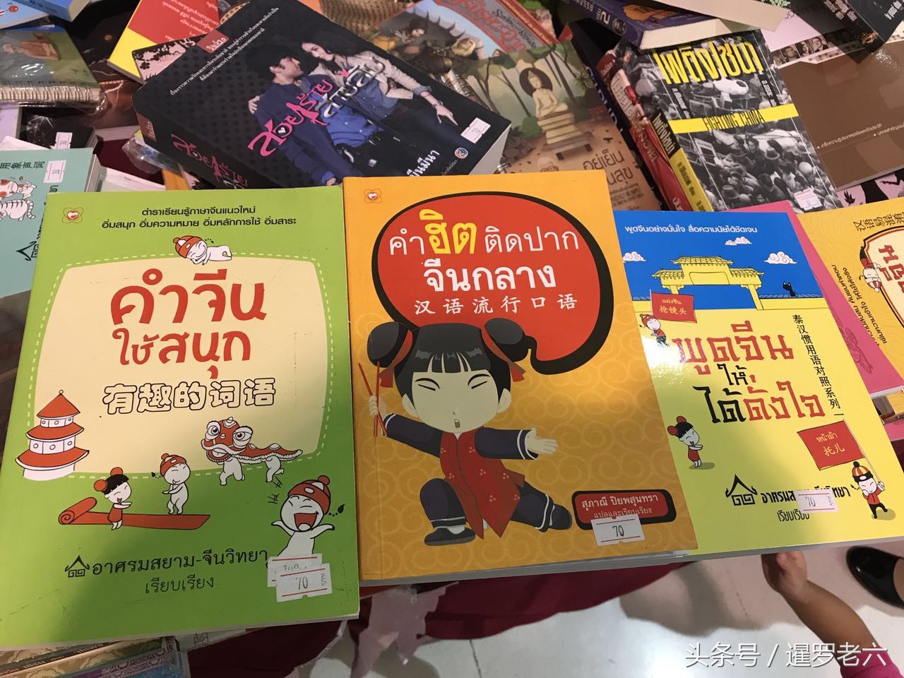 泰国中国历史书籍,泰国书店的中文历史书
