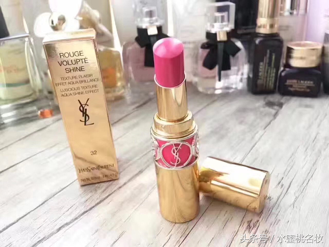 ysl圣罗兰圆管85号色,ysl圣罗兰小圆管