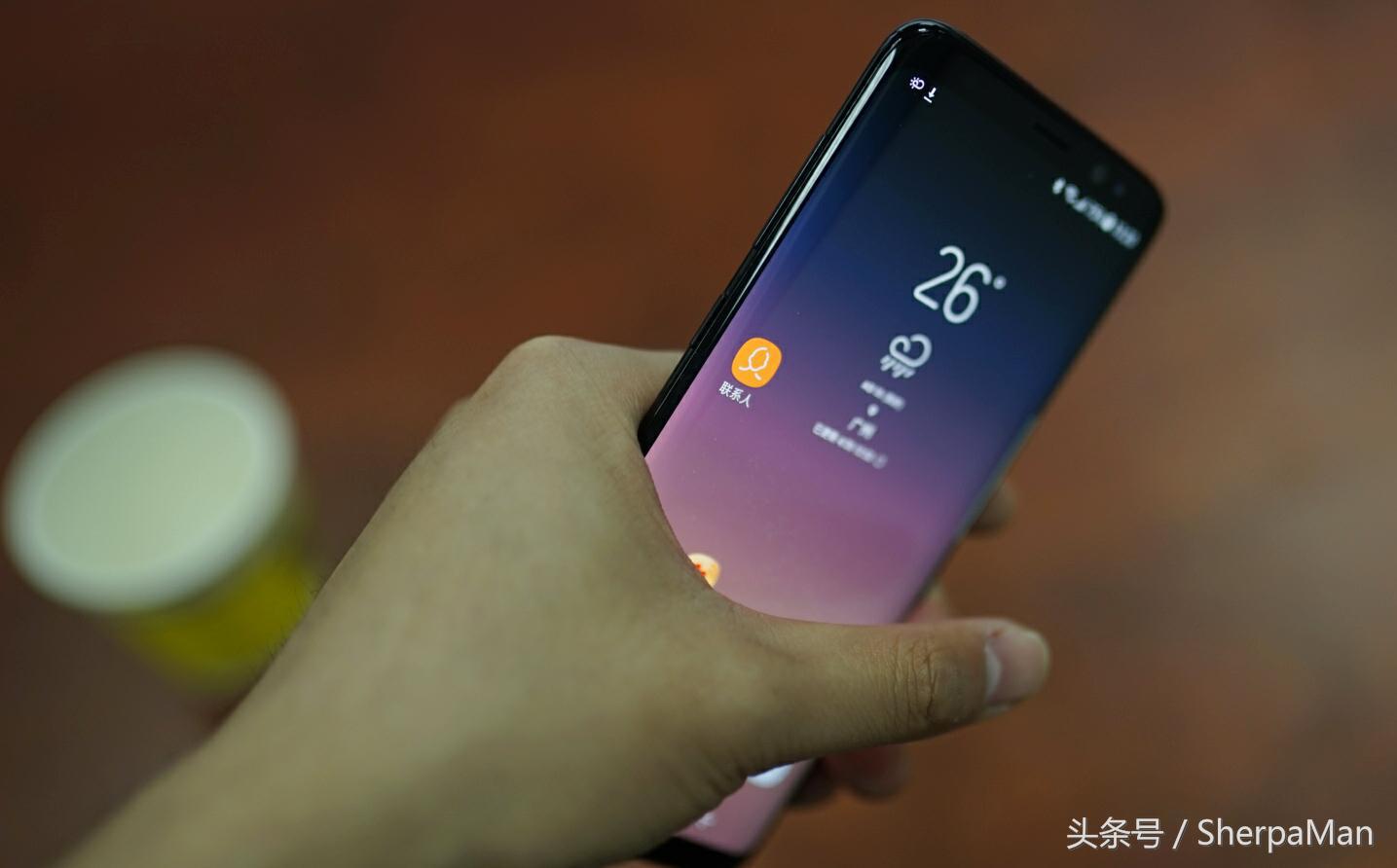 三星s8全面屏颜色,国行版三星s8bixby