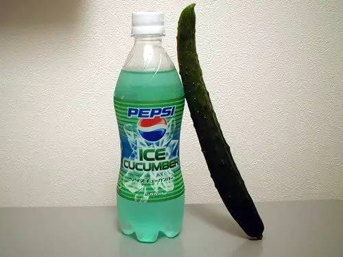 15款最会玩的可乐、喝了减肥，还有邪恶的冰火两重天和黄瓜可乐