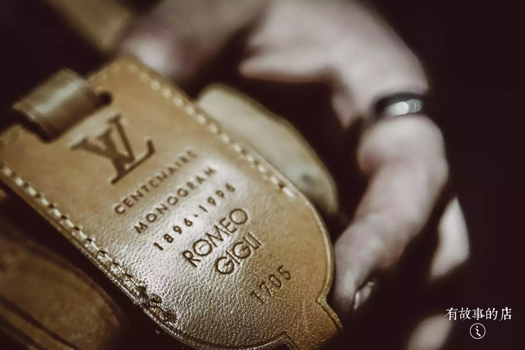 lv古董旅行箱,古董lv旅行箱