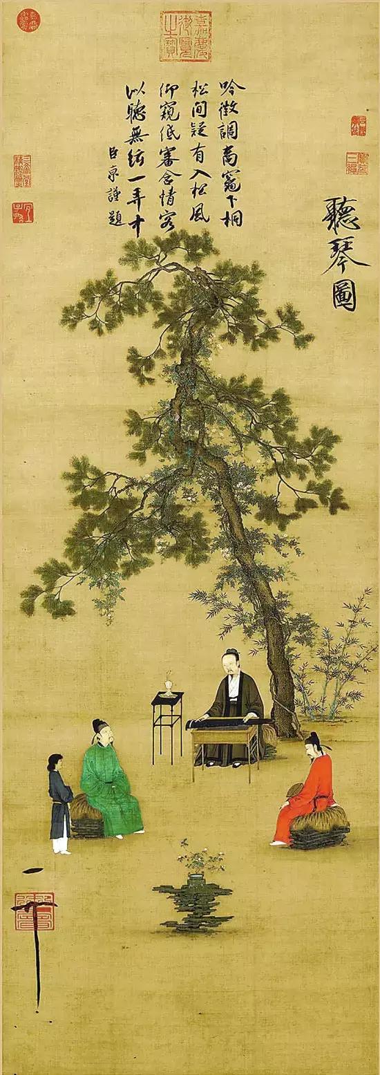 历代古琴的基础知识,中国古琴辨识图