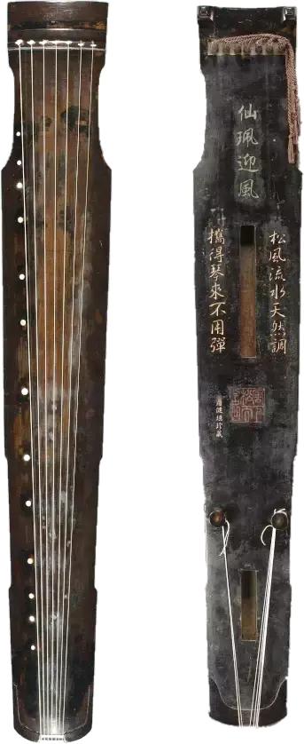 历代古琴的基础知识,中国古琴辨识图